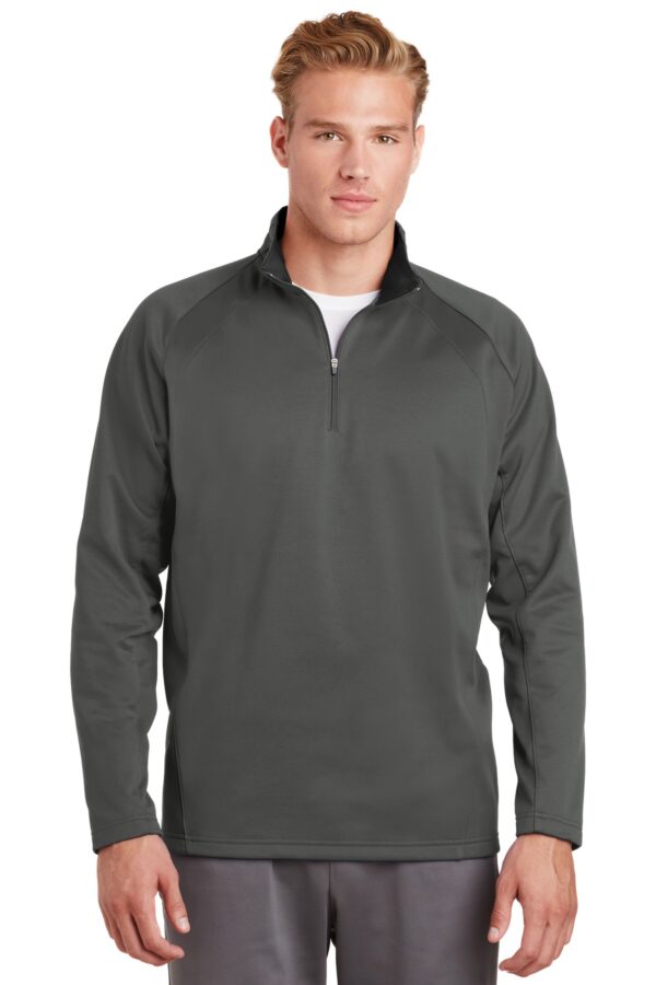 Sport-Tek Sport-Wick Fleece 1/4-Zip Pullover. F243 - Image 3