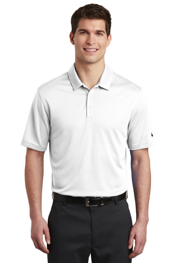 Nike Dri-FIT Hex Textured Polo. NKAH6266 - Image 7
