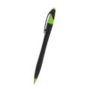 black-with-lime