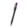 black-with-purple