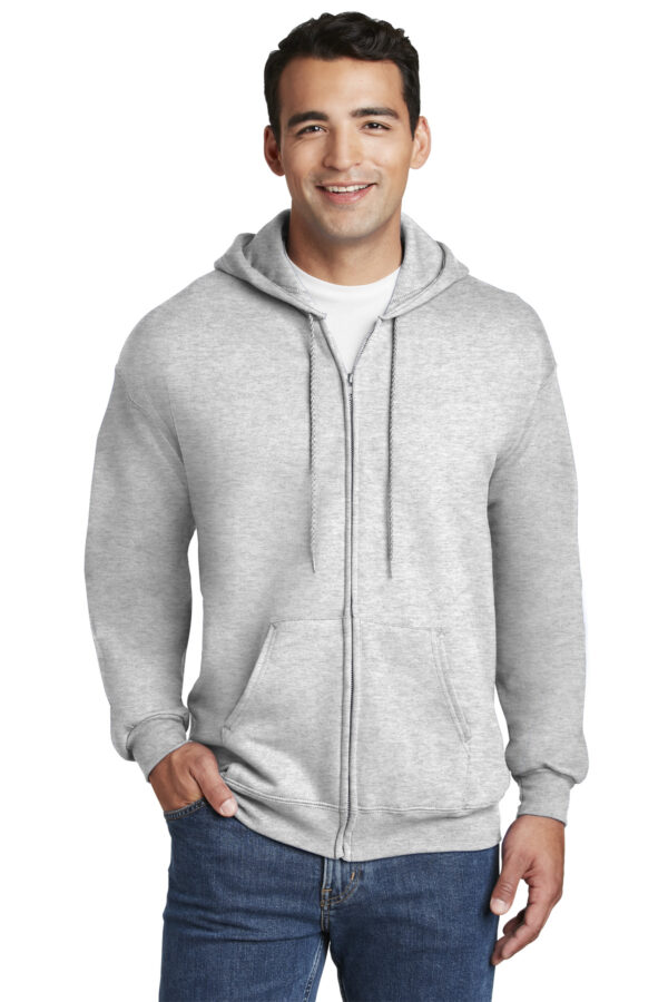 Hanes Ultimate Cotton - Full-Zip Hooded Sweatshirt. F283