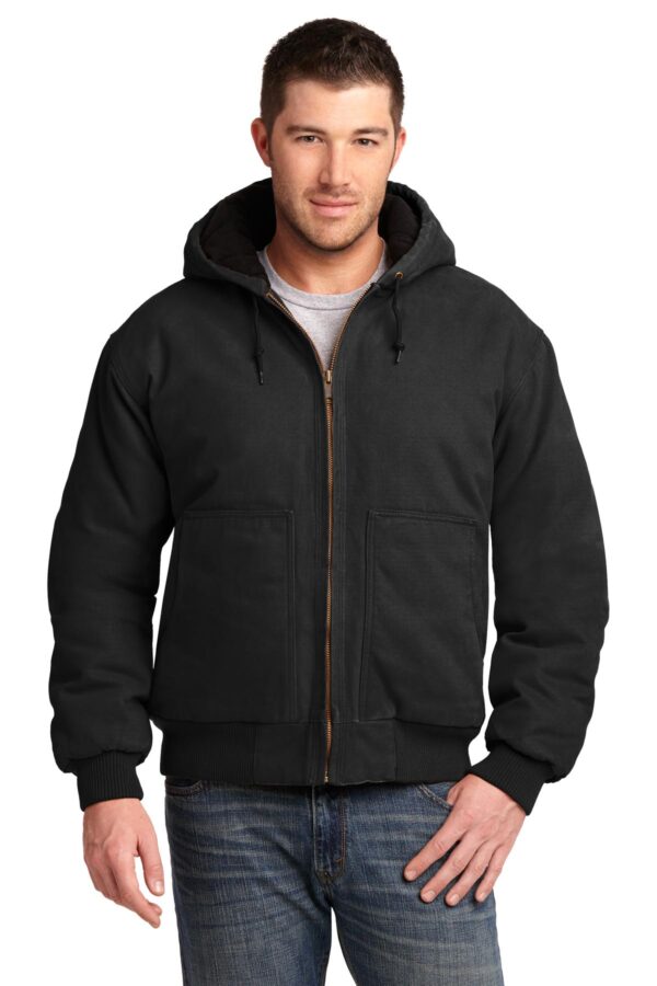 CornerStone Washed Duck Cloth Insulated Hooded Work Jacket. CSJ41 - Image 2471