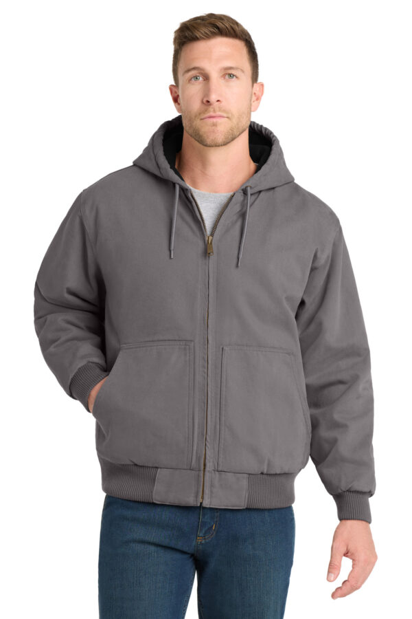 CornerStone Washed Duck Cloth Insulated Hooded Work Jacket. CSJ41 - Image 2492